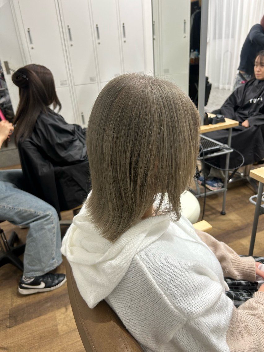 カラー カットモデル✂️ 千夏のヘアスタイル