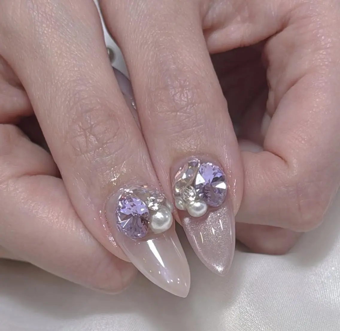 ネイル ハンドネイル ハンドケア Ui_Amor (パラジェル)のネイルデザイン