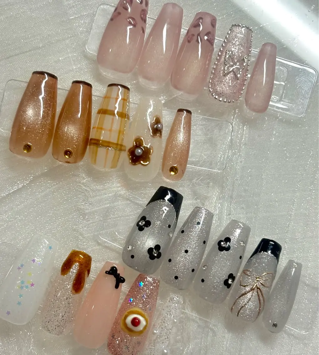 🫧定額10本アート🧸<オフあり>の写真