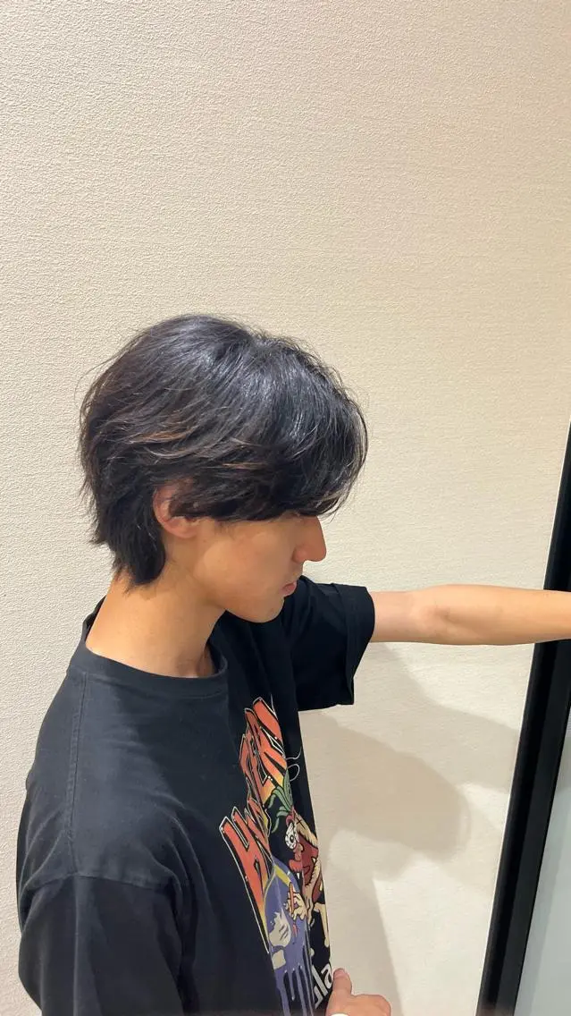 メンズ　カットの写真