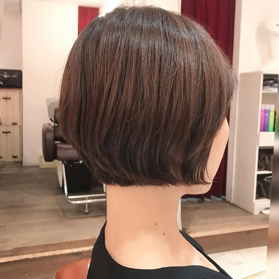 ショート カラー 大人女性ショート専門 tomodaのヘアスタイル