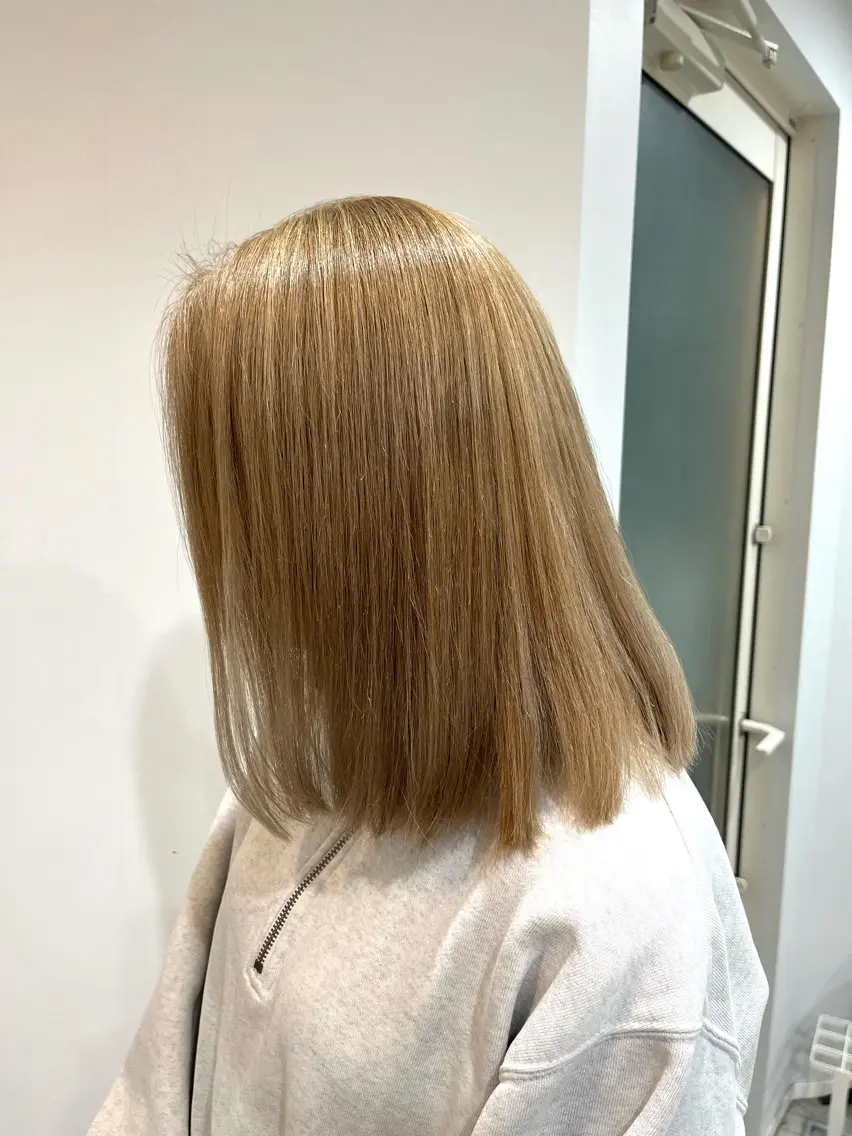 ミディアム カラー ヘアカラー トリートメント canvas. 歩奈のヘアスタイル