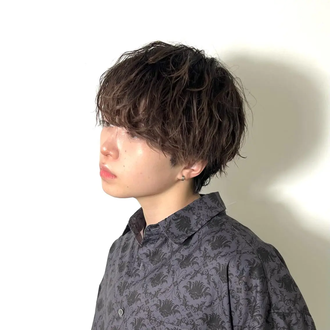 ショート パーマ メンズ 柏メンズカットパーマ NO.1タイチのヘアスタイル