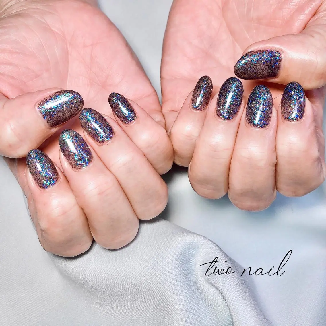 ネイル アートネイル フットネイル ハート ニュアンスネイル ホワイト ハンドネイル two nailのネイルデザイン