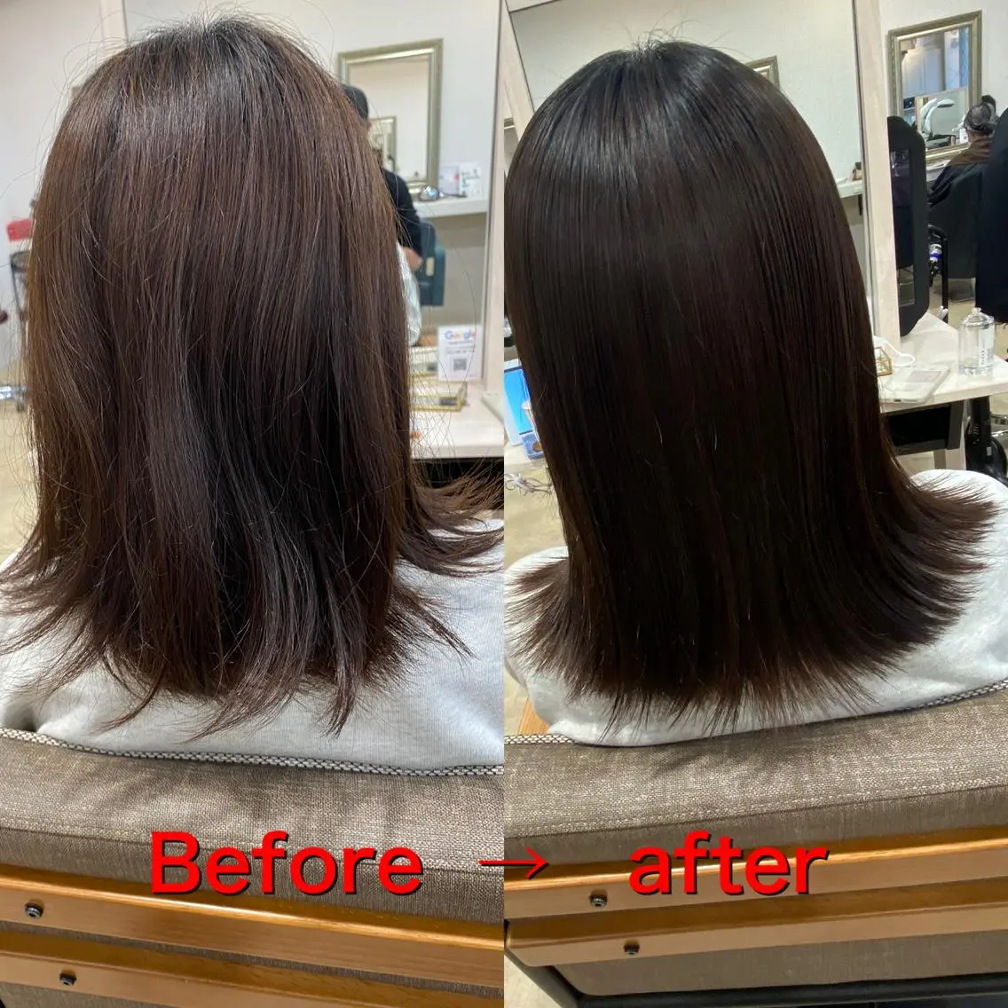 ミディアム パーマ 饒平名 知也のヘアスタイル