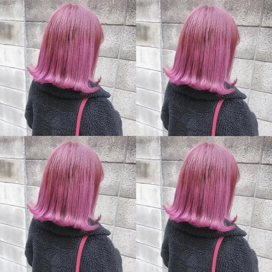 ミディアム カラー ヘアアレンジ カット ヘアカラー トリートメント TAKUMAブリーチ /切りっぱなし🪽のヘアスタイル