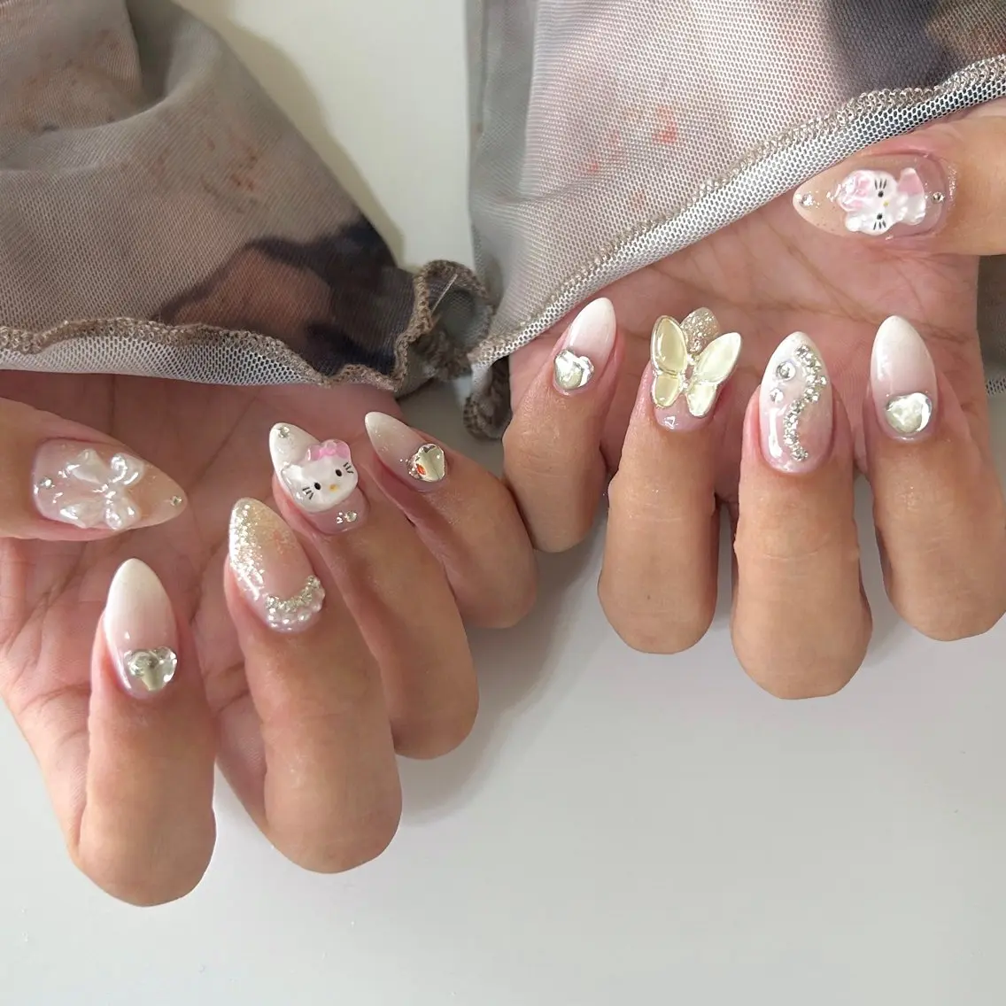 ネイル キラキラネイル lcoco nailのネイルデザイン