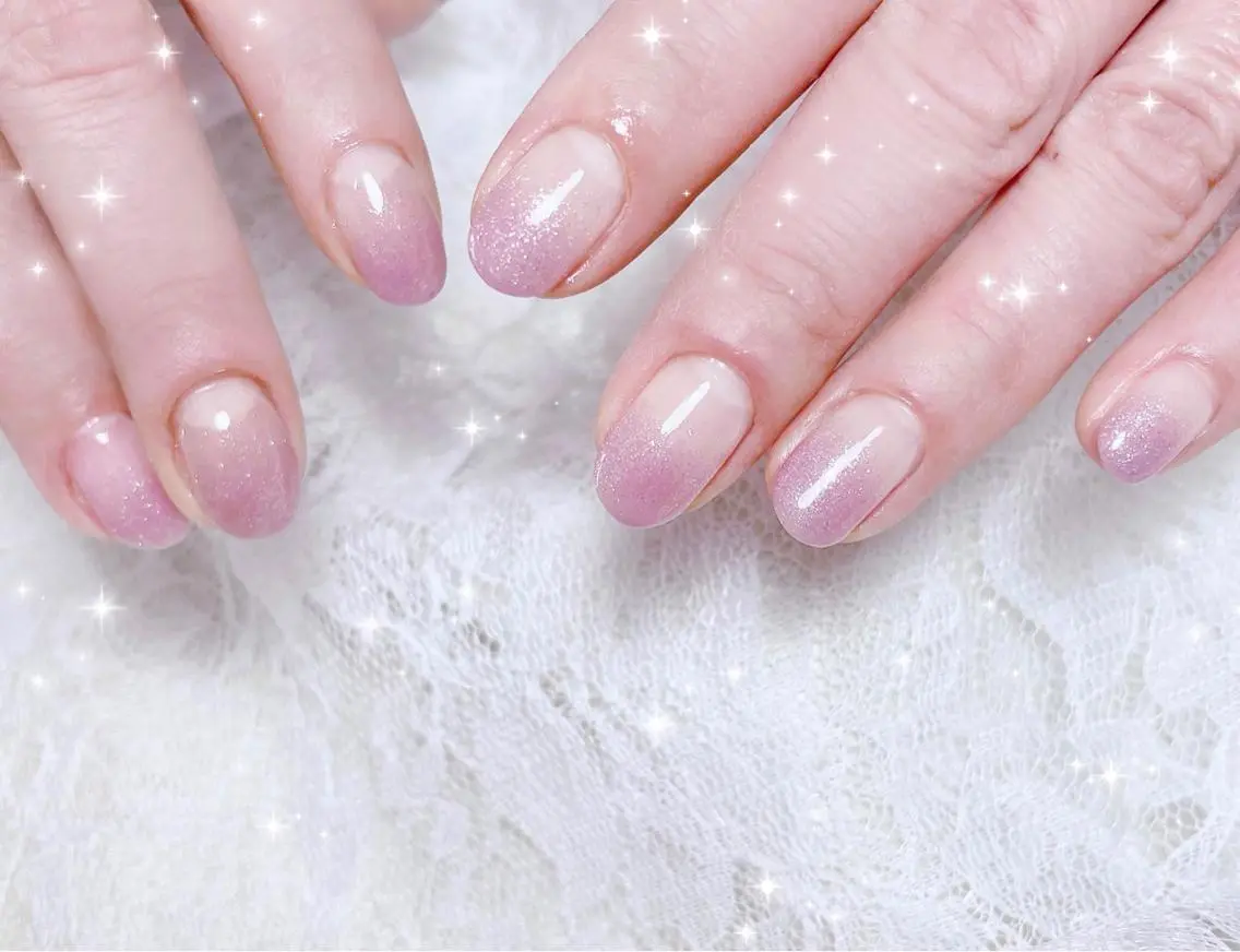ネイル キラキラネイル ハンドネイル FLARE NAIL フレアネイルのネイルデザイン