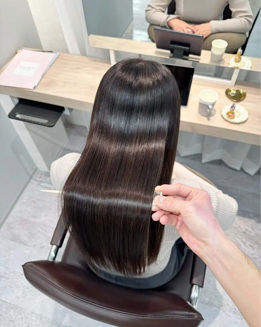 ✨💎【ミニモ学割U-24】カット+透明感カラー+トリートメント💎✨の写真