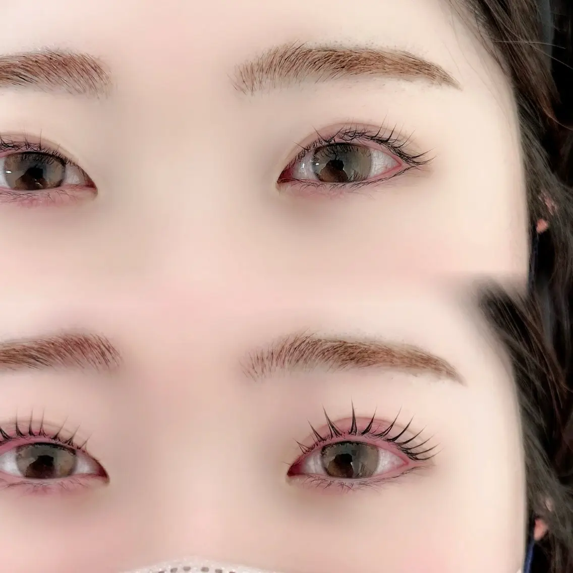 マツエク・マツパ 韓ドル風まつ毛 YUIの眉毛・アイブロウイメージ