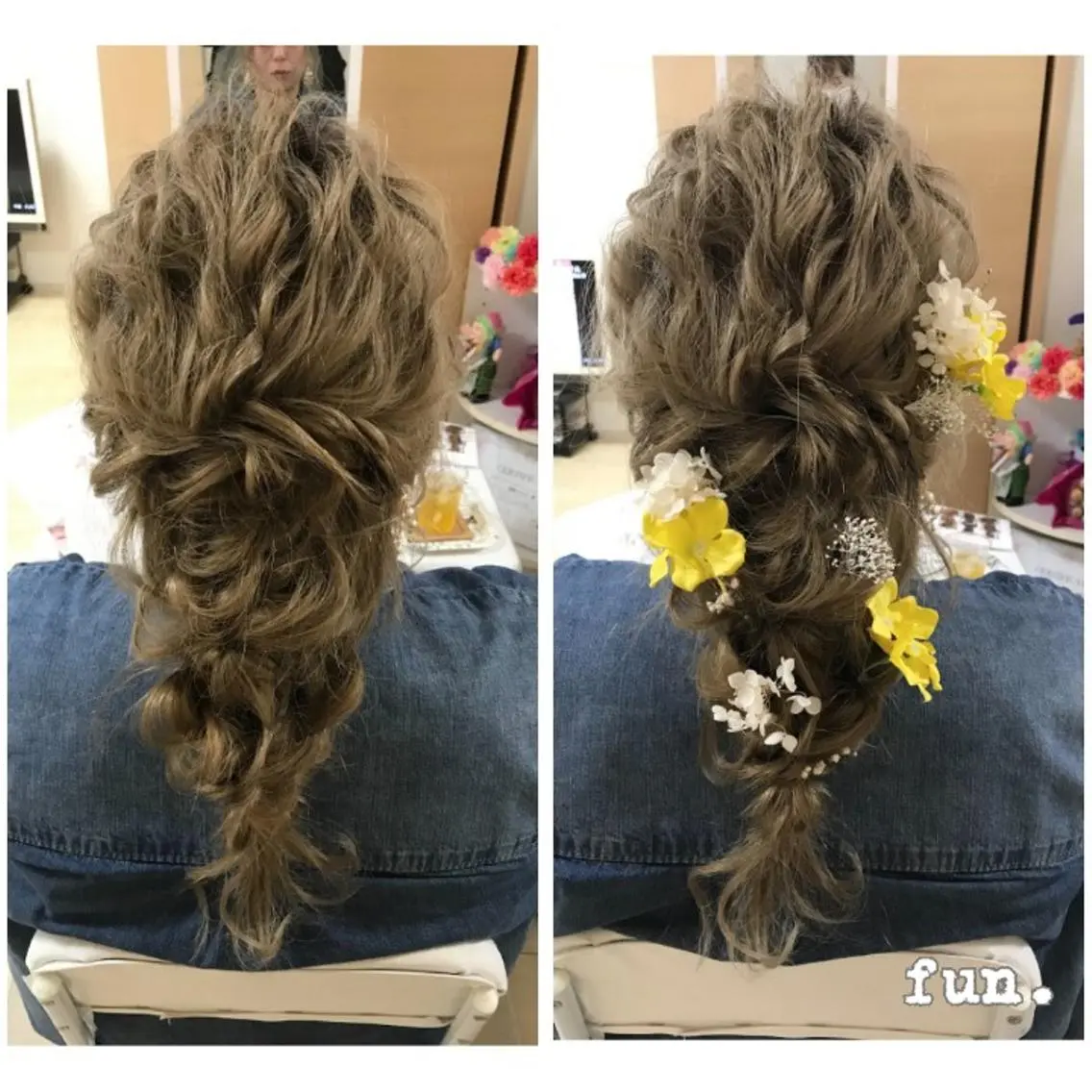 ロング ヘアアレンジ fun./ヘアセット /エクステ/着付のその他イメージ