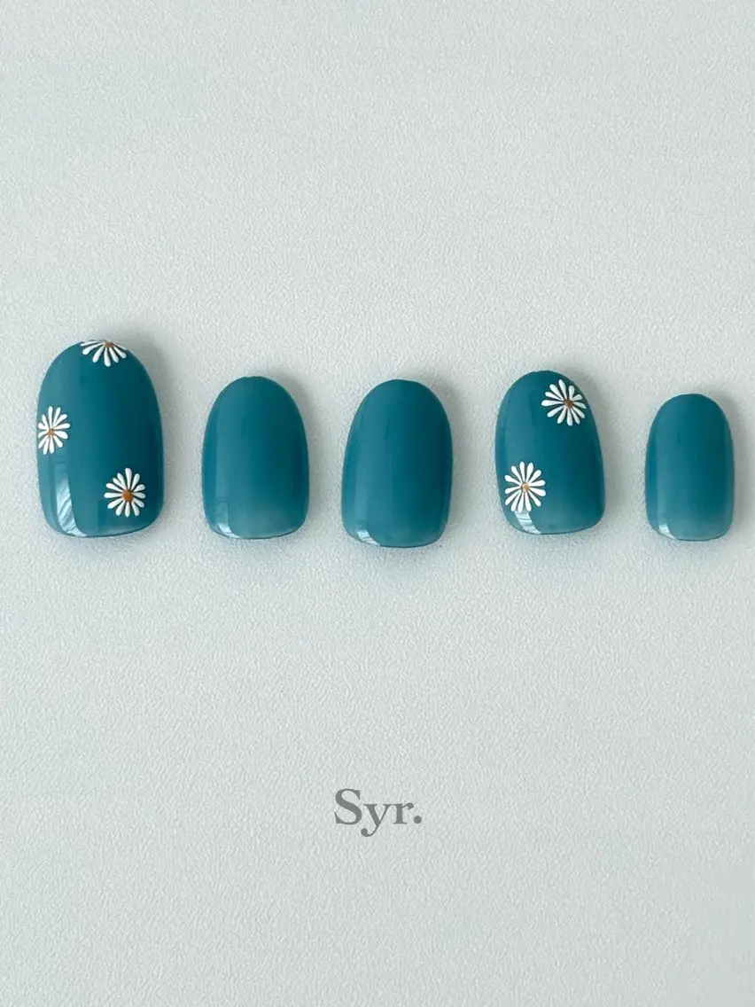 ネイル フラワーネイル Syr. シロップのネイルデザイン