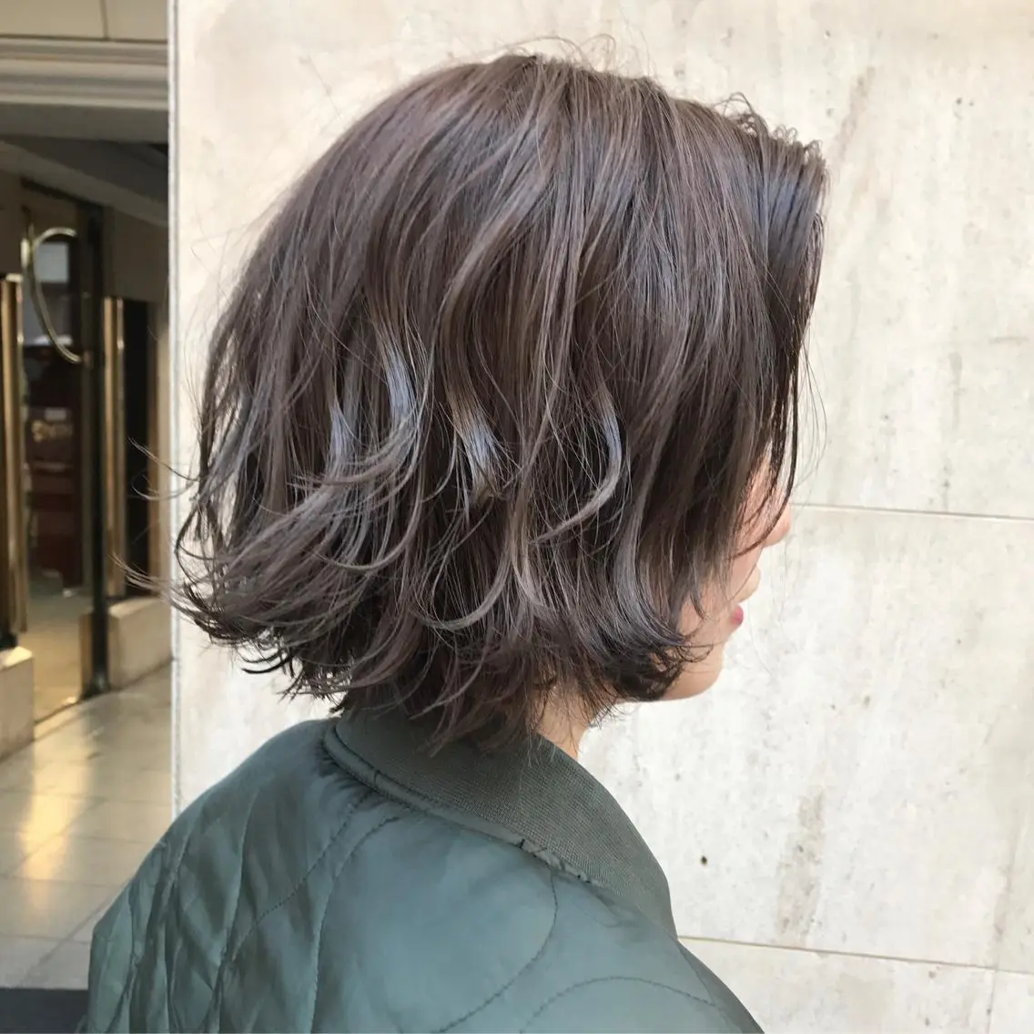 ショート カラー パーマ 眠れるヘッドスパ✨ chacoのヘアスタイル