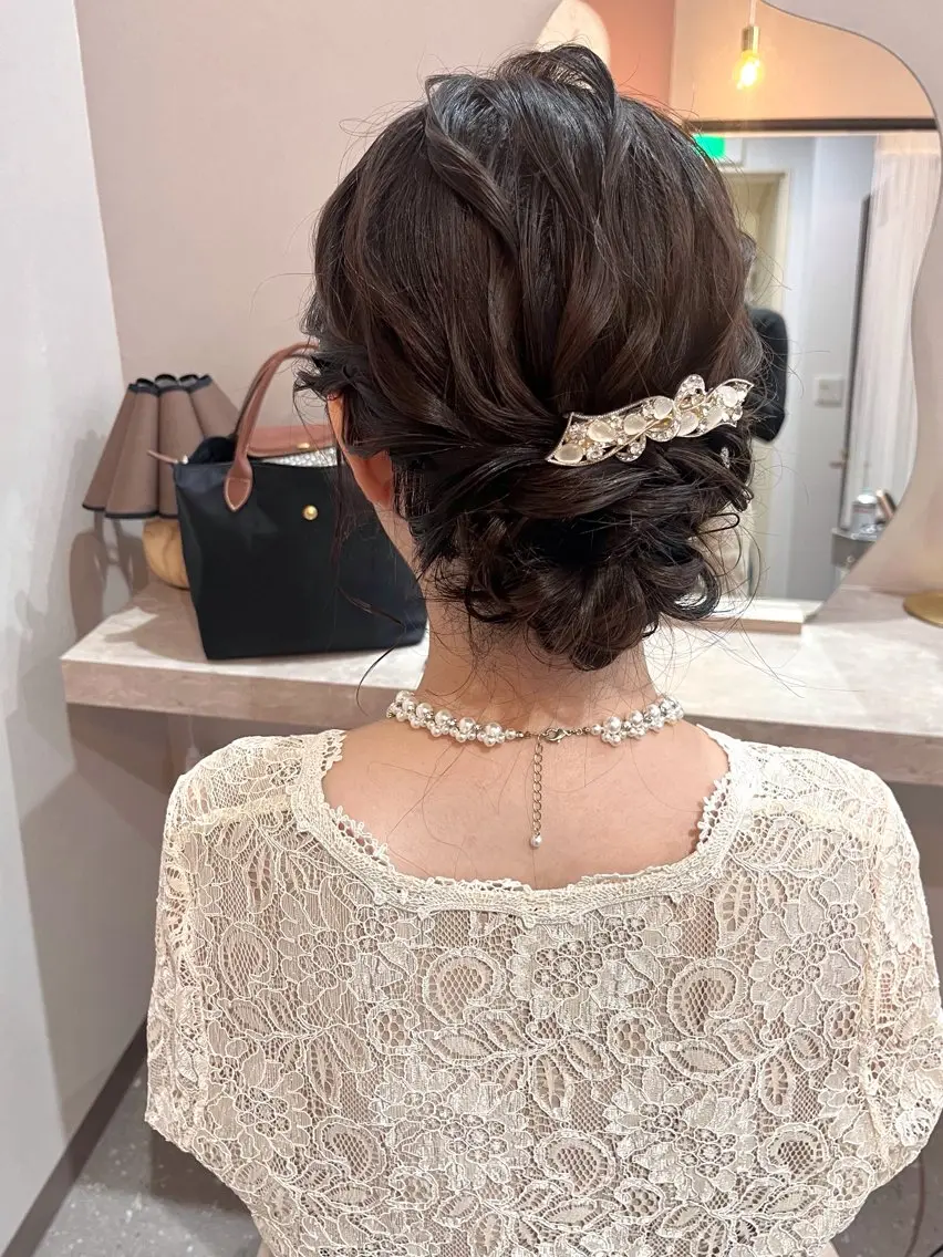 ヘアアレンジ エクステ&ヘアセット Milaのヘアスタイル
