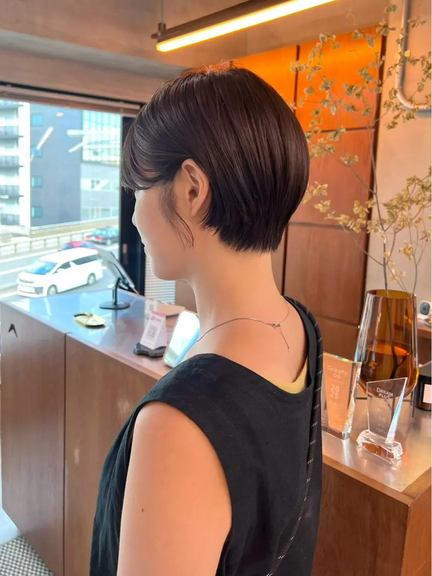 ショート ショートヘア 横浜カットモデル/ amiのヘアスタイル