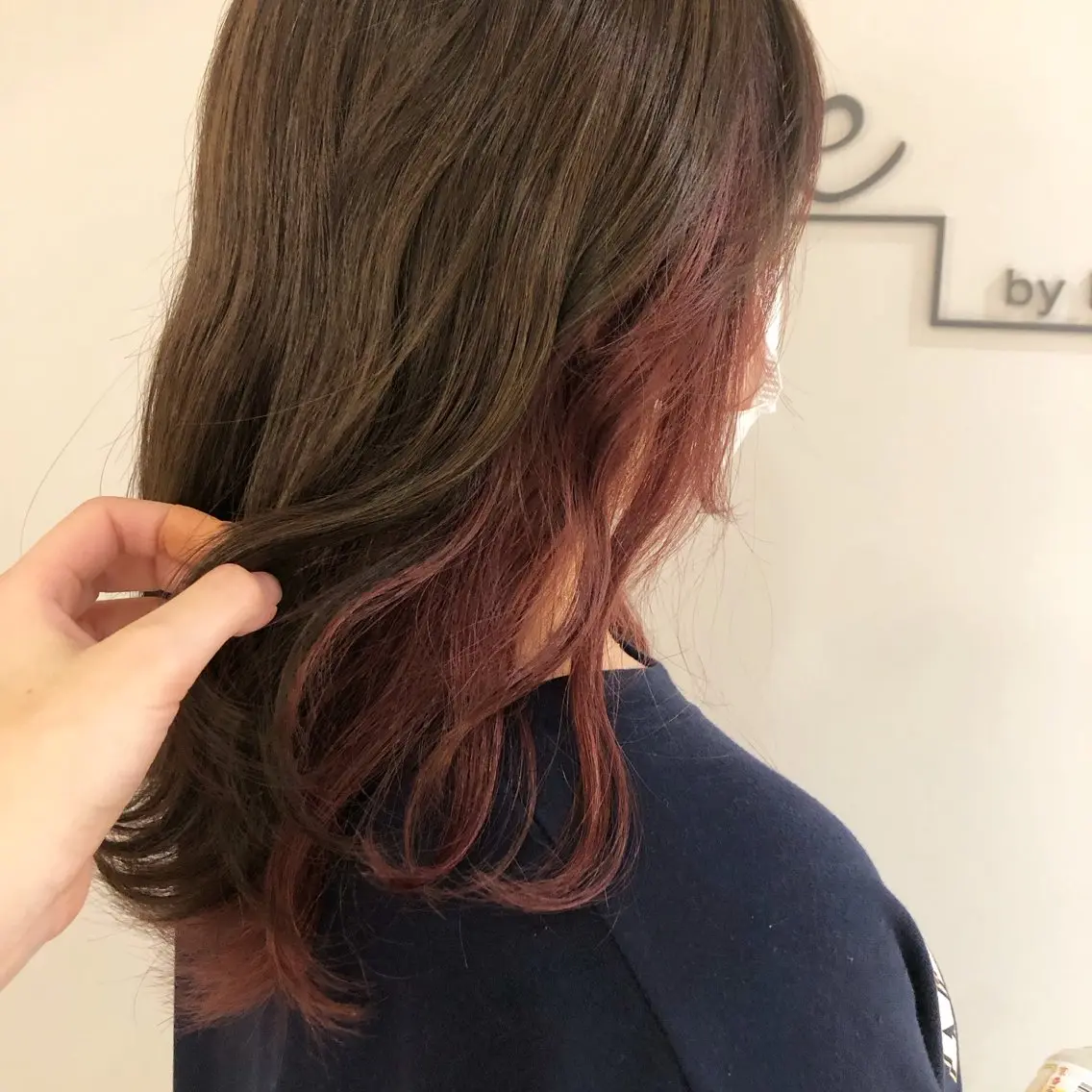 ミディアム こうやま みるのヘアスタイル