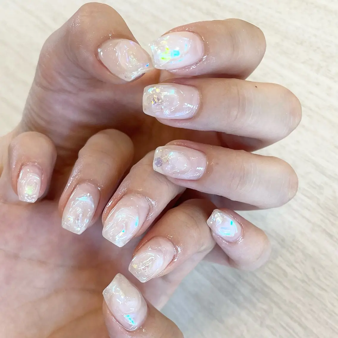 ネイル 氷ネイル・うるうるネイル Nail Salon Gummi.のネイルデザイン