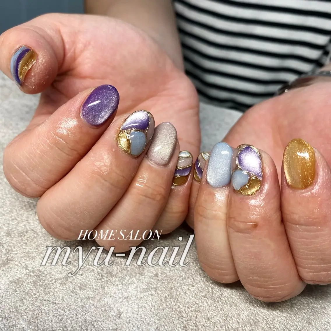 ネイル ホームサロン myu-nailのネイルデザイン