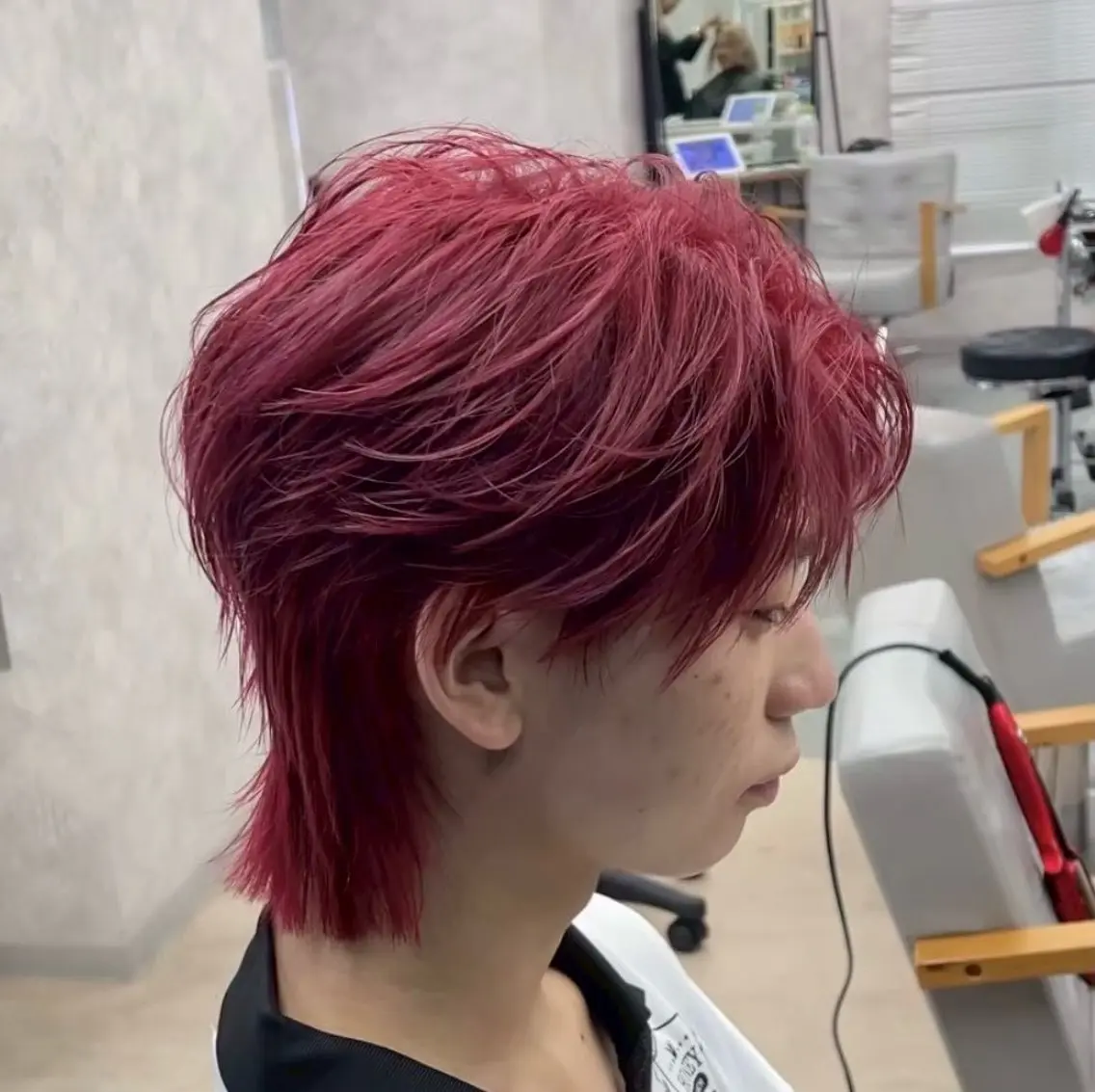 カラー メンズ 佐々木 哲太のヘアスタイル