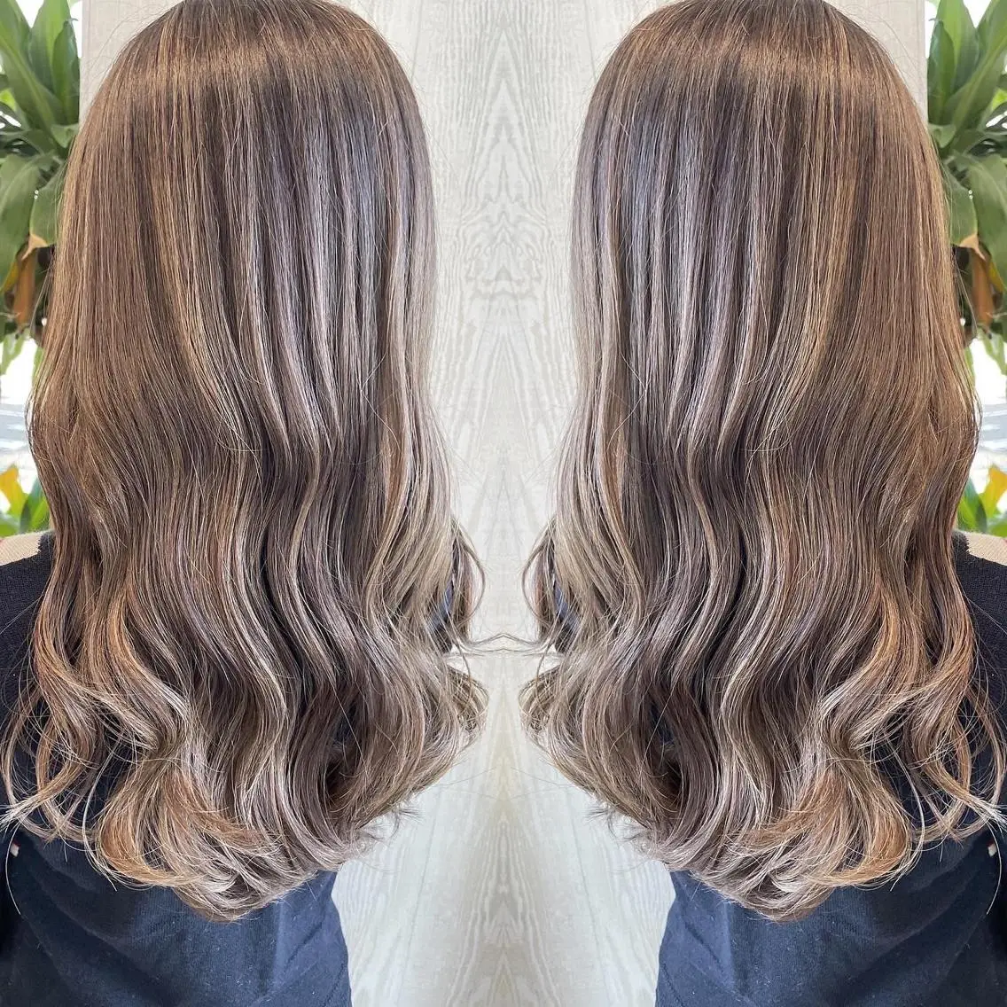 ロング カラー アッシュ ベージュカラー 外国人風カラー レイヤーカット ヘアカラー トリートメント 河合秀明/ショート /ボブ/レイヤーのヘアスタイル