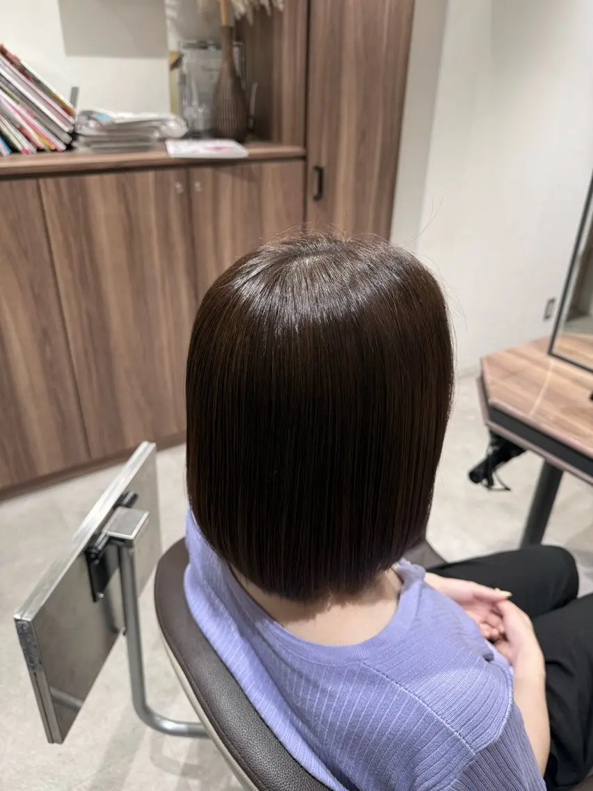 ショート カラー ヘアカラー AKAZAWA MIKUのヘアスタイル