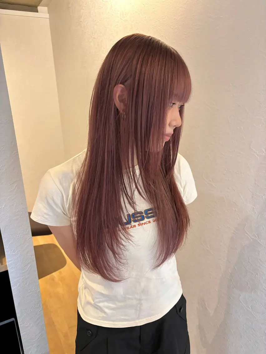 ロング 透明感/エクステ Veluaのヘアスタイル