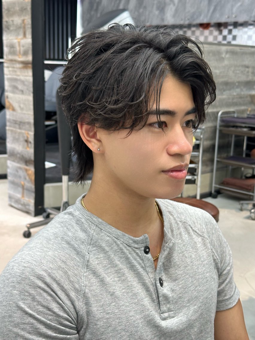 ショート メンズ カット 佐々木 寿偲のヘアスタイル