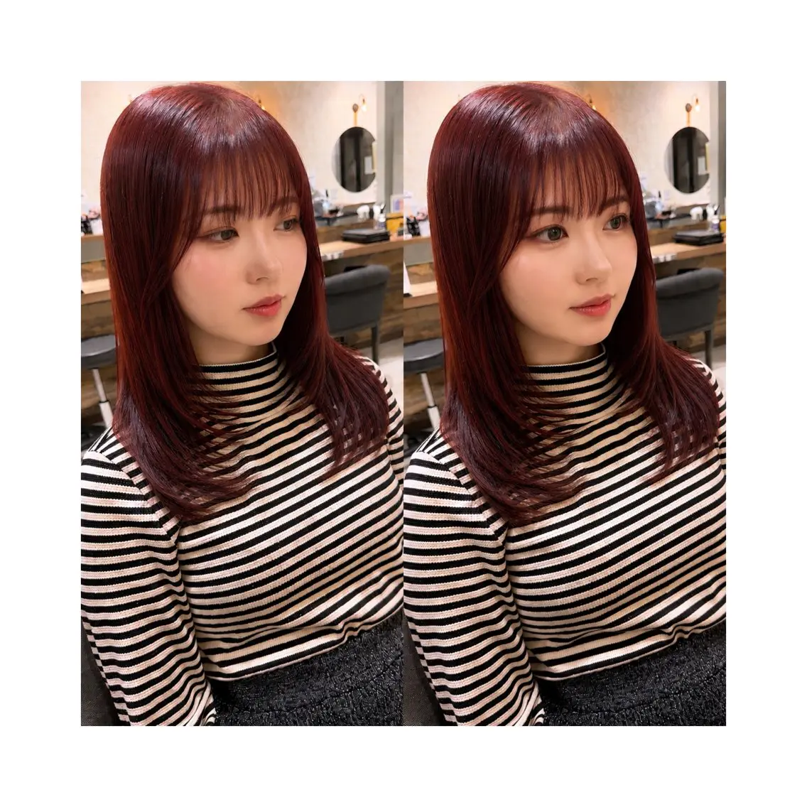 💇‍♀️＆👀【Hair&Eye】マツパ＆髪質改善カラー＋カット＋クイックトリートメント付✨(リピーター様+¥550)の写真