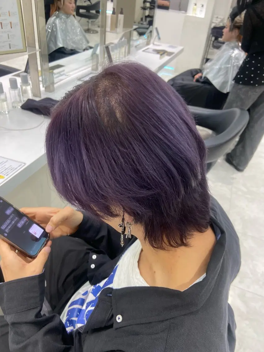 メンズ 暖色系ハイトーン♡ mioriのヘアスタイル