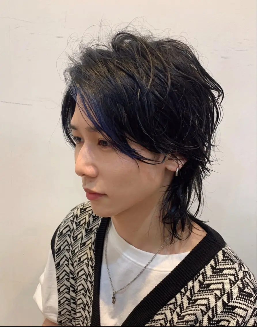 ショート カラー メンズ [渋谷美容師] 玲弥のヘアスタイル