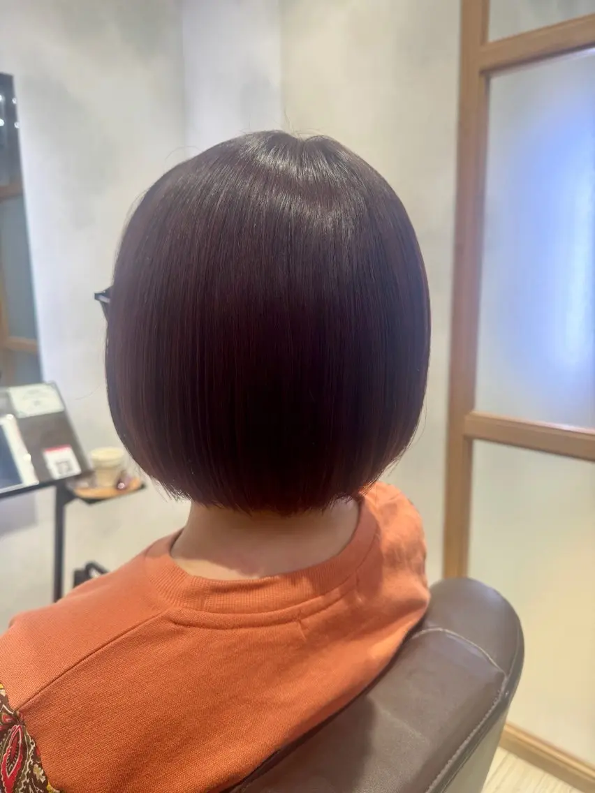 ショート ボブ レイヤーカット ショートヘア レディースカット モデル募集　山田省吾のヘアスタイル