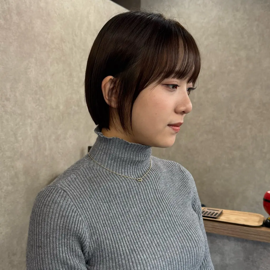 ショート カット 丸みショート🧸 積田 佳奈のヘアスタイル