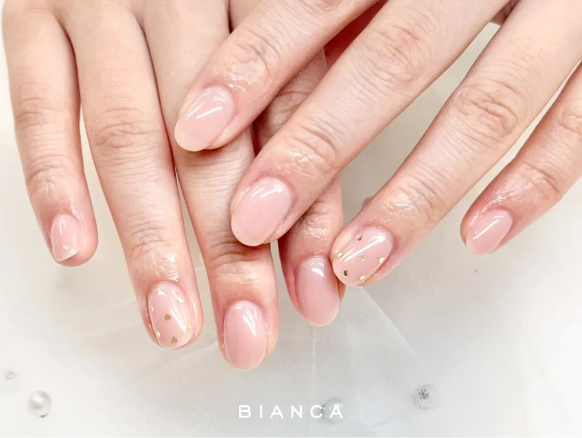 【オフあり】ハンド💅🏻ワンポイントコース💡パラジェル変更可👌🏻✨の写真