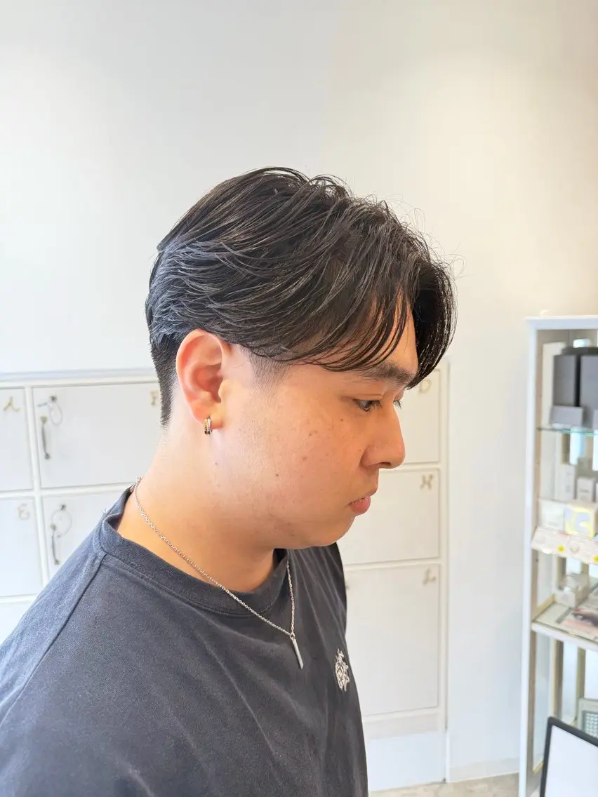パーマ メンズ カット 小野 永貴のヘアスタイル