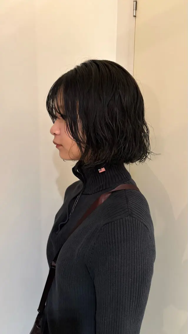 カラー パーマ ヘアカラー 高橋 杏のヘアスタイル
