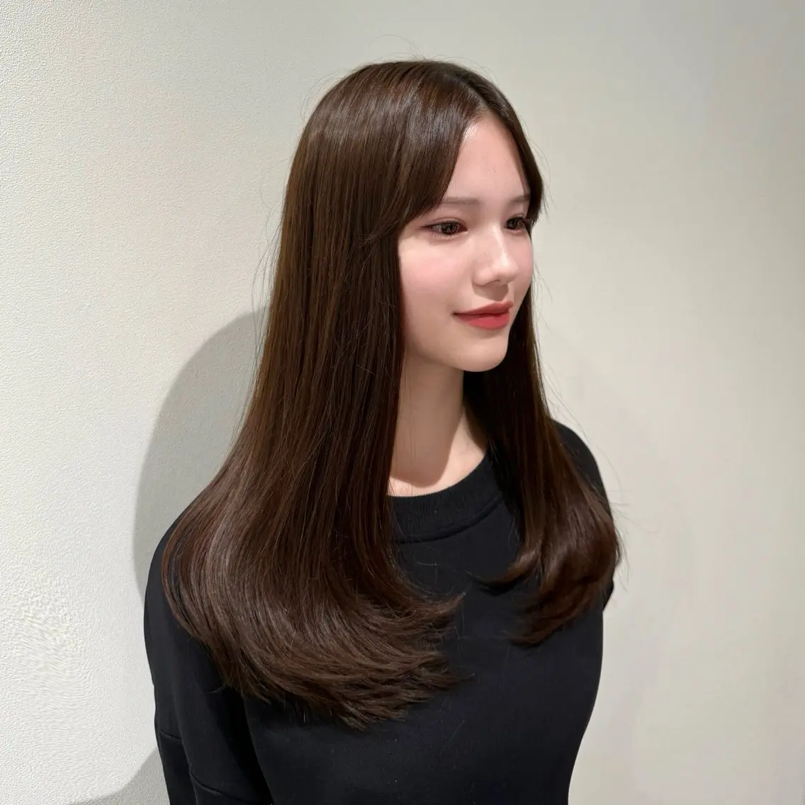 ロング カラー カット ヘアカラー トリートメント 🩷渋谷/韓国/レイ ヤー顔周りSayaのヘアスタイル