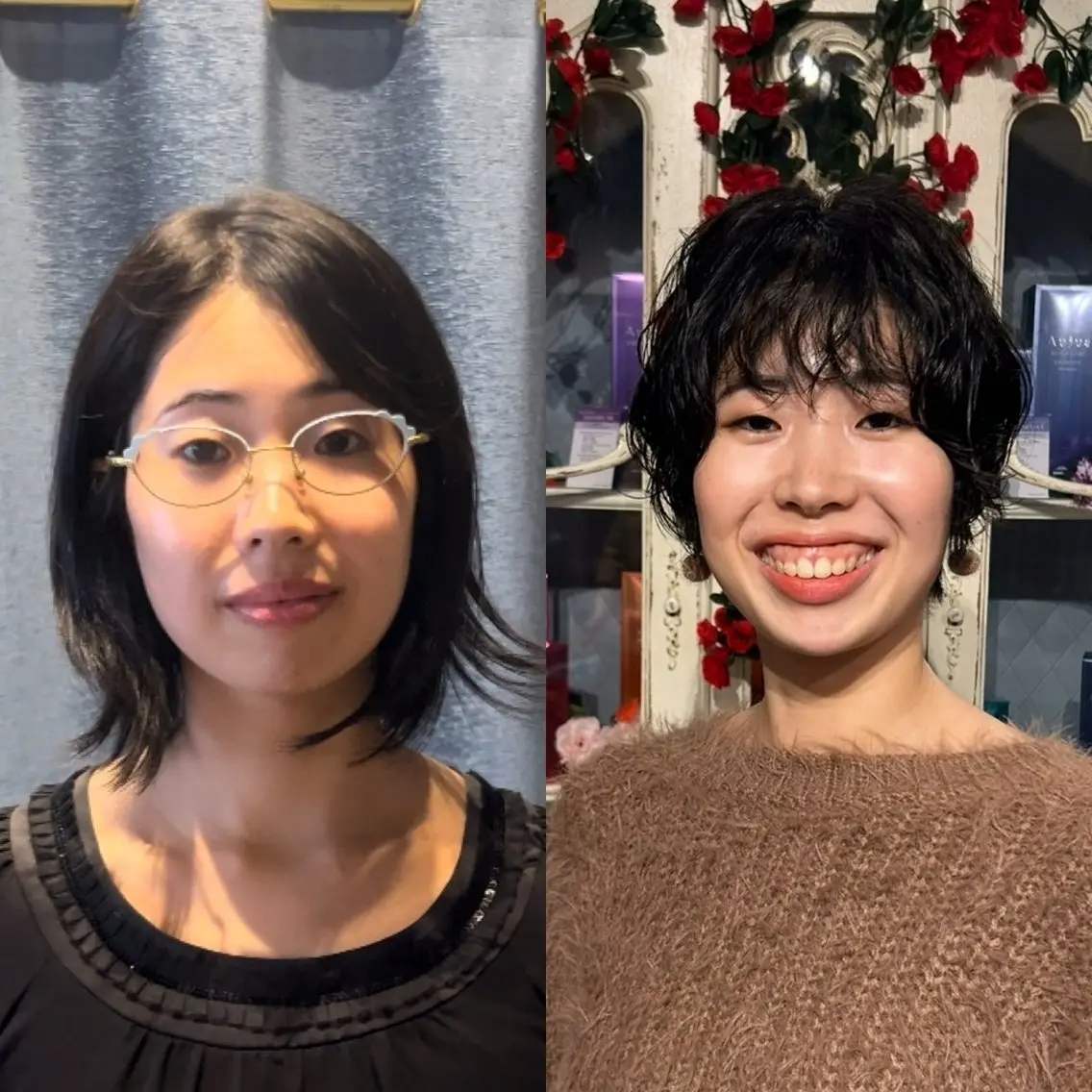 恋活、婚活応援✨トータルコーディネート（カット、カラー、メイク、ファッション）の写真