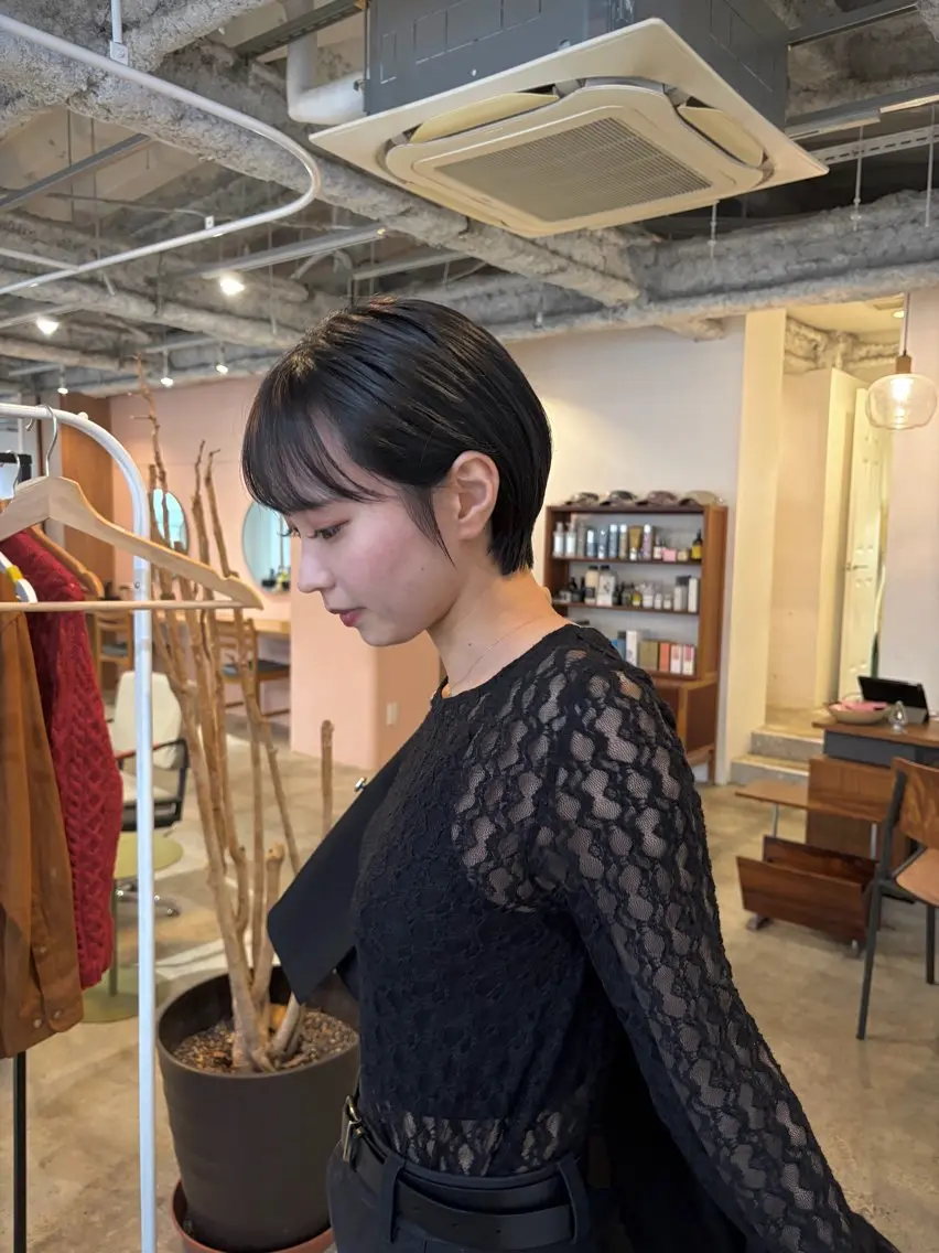 ショート 似合わせカット カット yu maのヘアスタイル