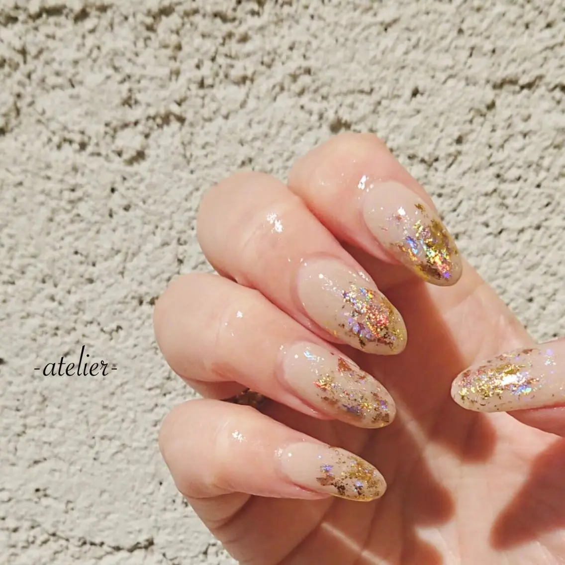 ネイル アートネイル ニュアンスネイル シンプルネイル atelier -02tsuboのネイルデザイン