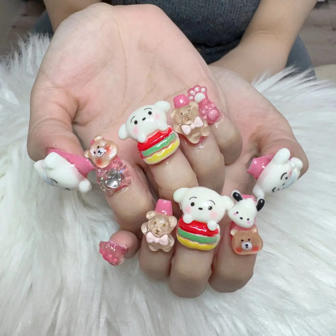 ネイル ハンドネイル 🎀nana🫧 ワンホンネイル🎀のネイルデザイン
