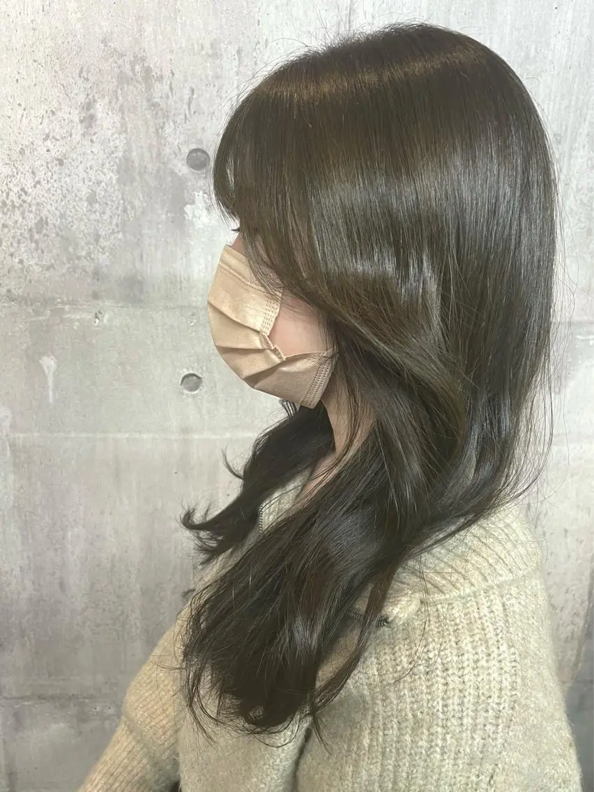 🧚❤︎ご新規様限定❤︎🧚似合わせカット＋🌿🍃N.ルフレカラー🍃🌿＋アミノ酸トリートメントの写真