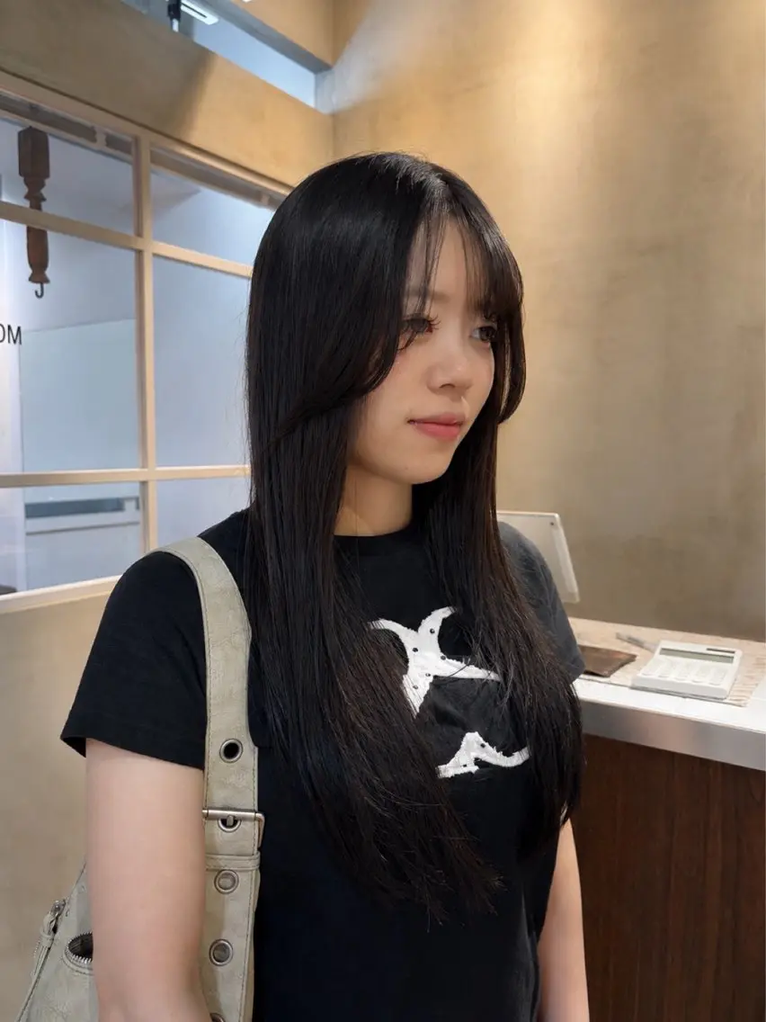 ロング みき uniのヘアスタイル