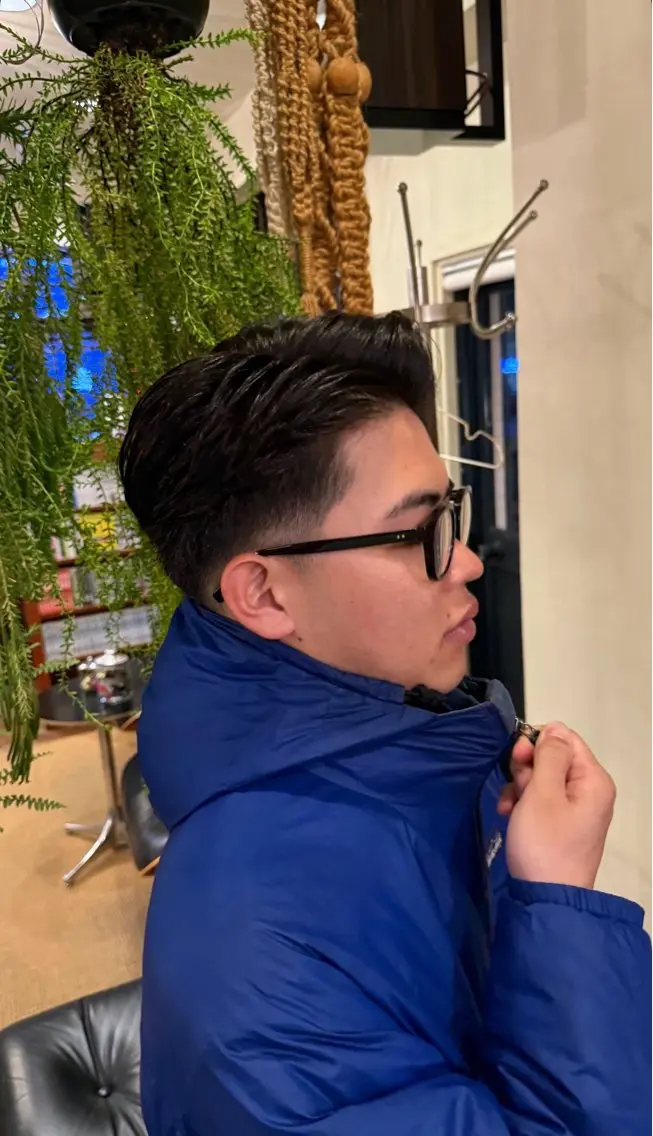 メンズ フェードカット 榎宮 隆富のヘアスタイル