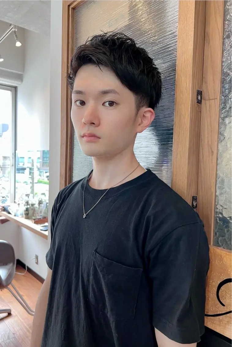 メンズ 森﨑 雅のヘアスタイル