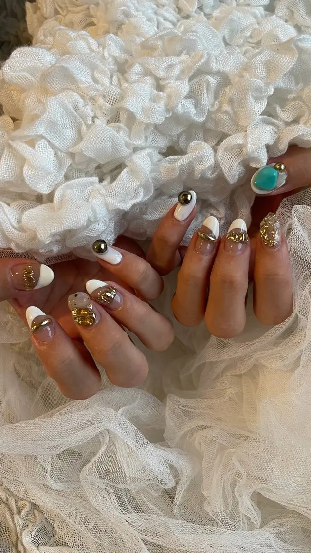 ミディアム Lua.nail. るなのネイルデザイン