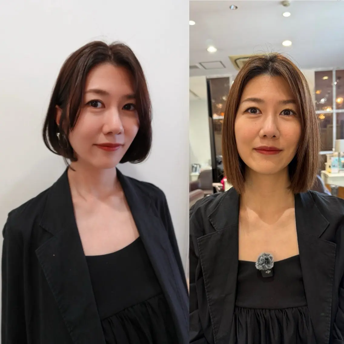 ショート 顔タイプ診断 【骨格診断】佃 知南のヘアスタイル