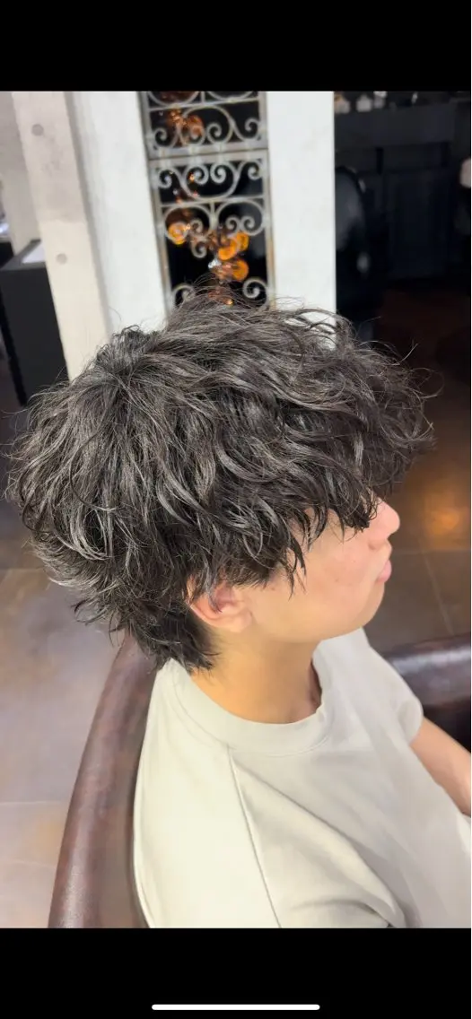 メンズ カット パーマ 👑再現性◎北千住N o.1パーマYutoのヘアスタイル