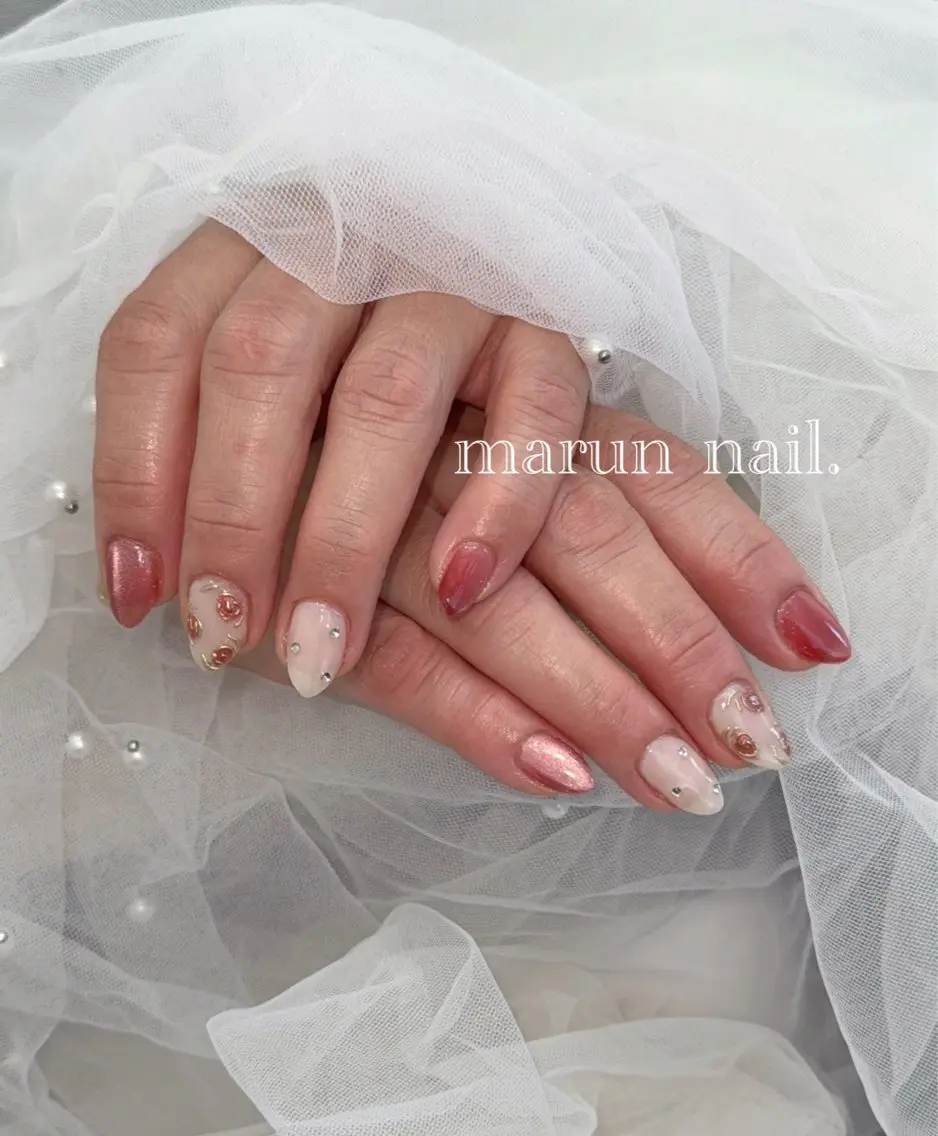 ネイル ハンドネイル marun._ megumi.のネイルデザイン