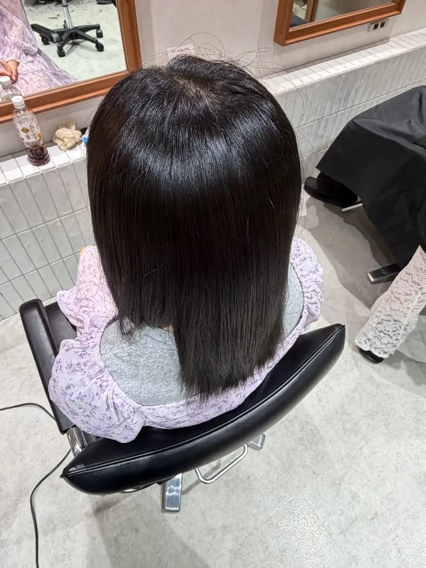 ミディアム 髪質改善 ZEST Ivy/ シュウのヘアスタイル