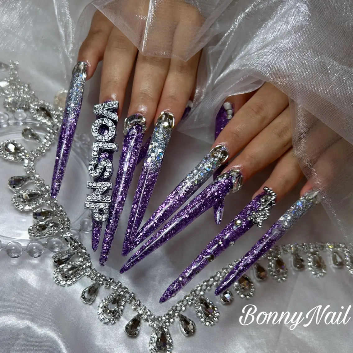 ネイル ロングネイル ハンドネイル Bonny Nailのネイルデザイン